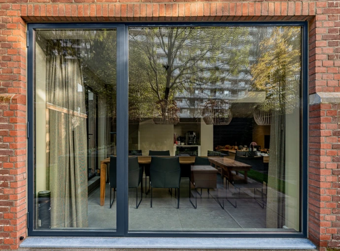 Steel Doors, Slim steel window profile, Steel Windows